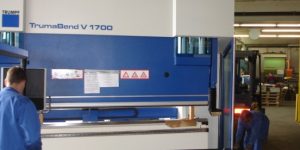 Neue High-End-Biegemaschine arbeitet bei Heinzig: Trumpf TrumaBend V1700