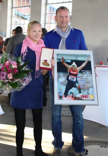 Weltrekord im Weitsprung – Mit Vanessa Low zu Besuch in Rahden