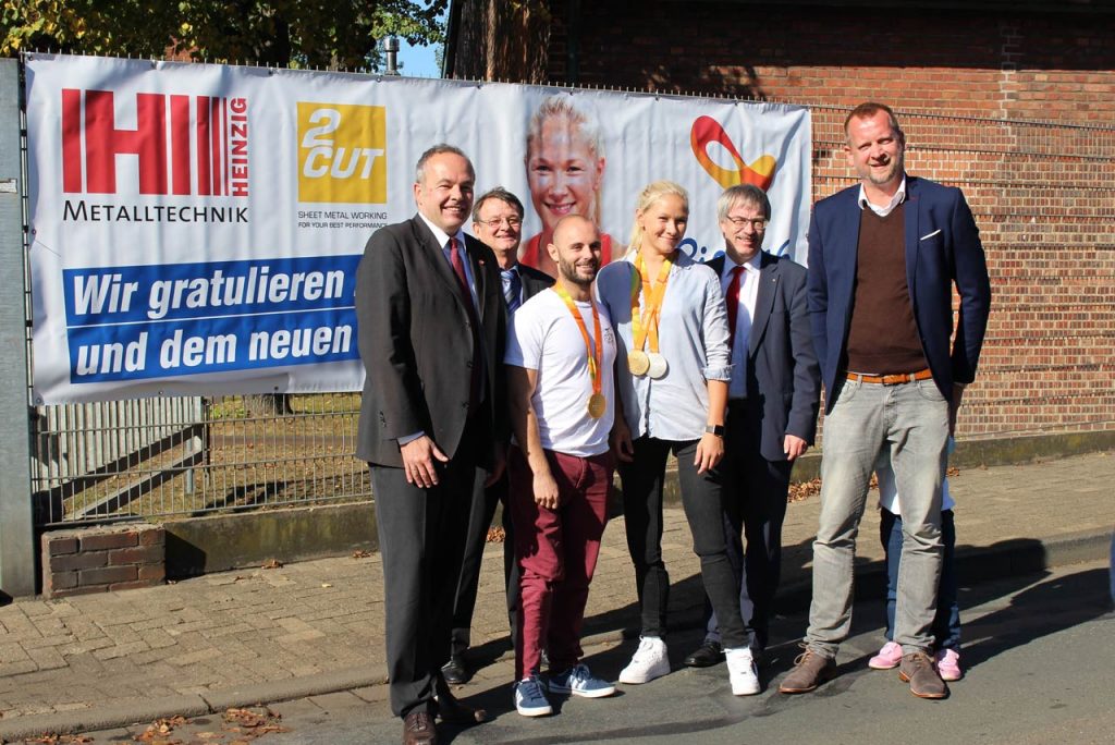 Paralympic-Gold-Stars zu Besuch in Rahden
